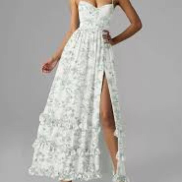 A.W Bridals Verdant Floral Wilds Maxi Dress - Picture 14 of 14